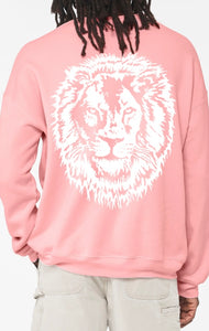 WFJ Lion Crewneck - Pink