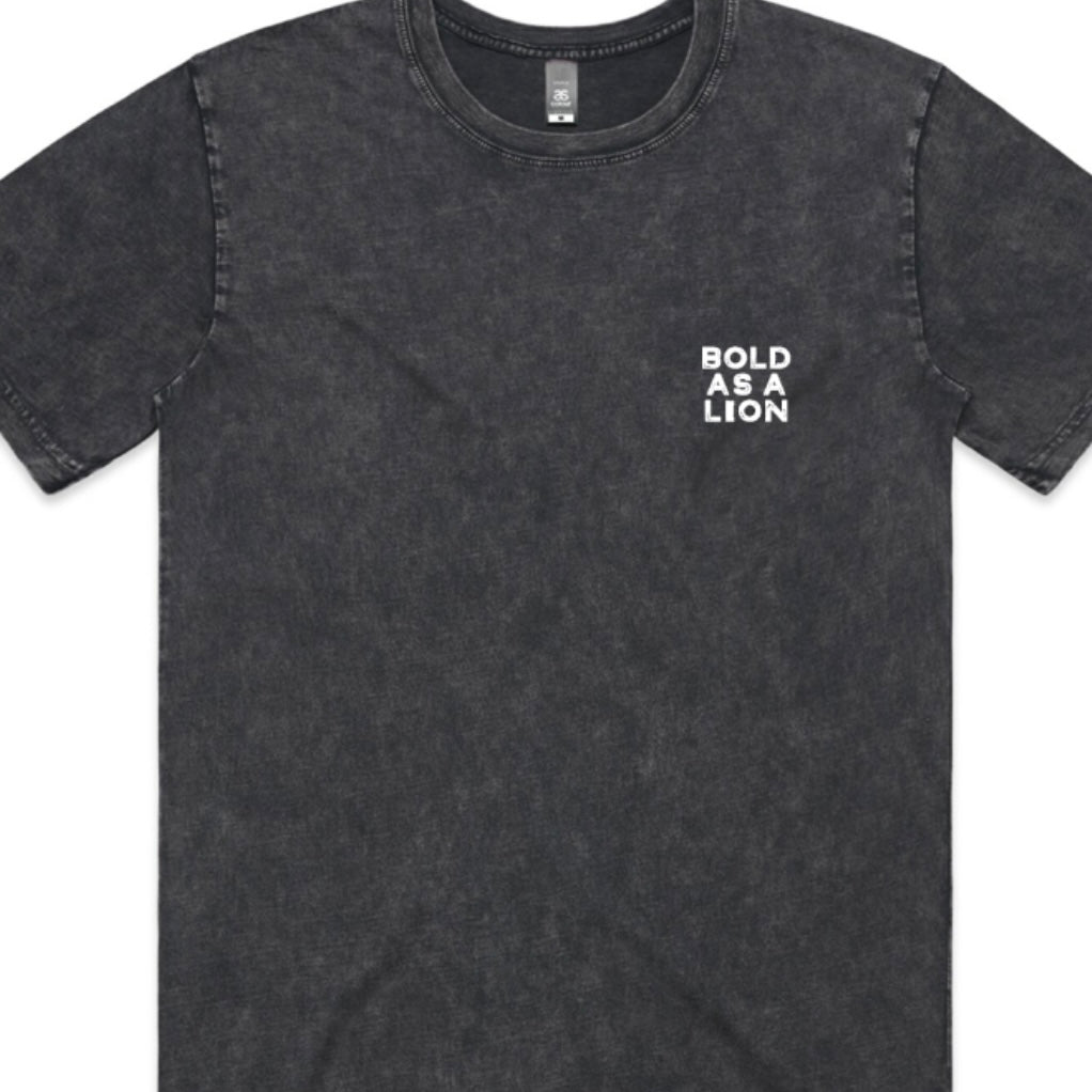 Bold As A Lion T-shirt - Black